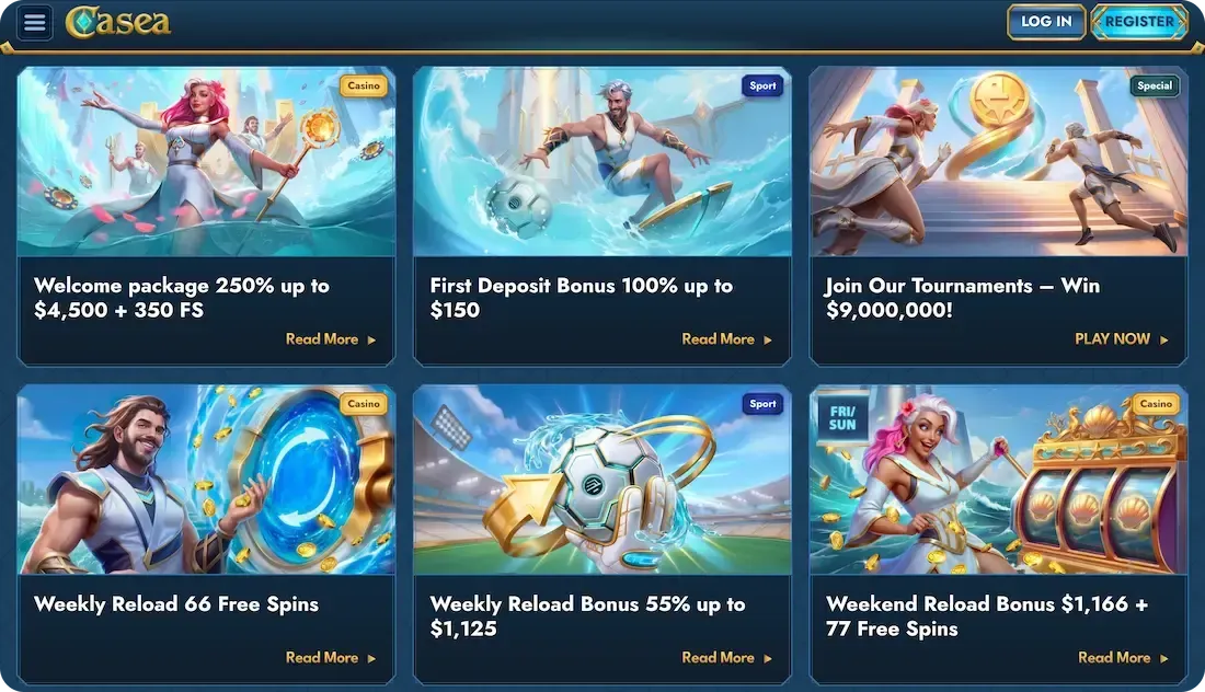 Casea Bonus